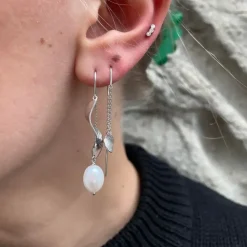 STINE A Jewelry Three Dots ørering 1004-00 | Sølvsmykker | Øreringe