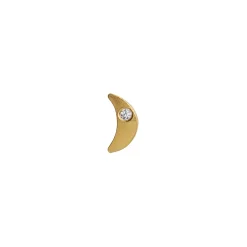 STINE A Jewelry Tout Petit Bella Moon ørering 1280-02 | Øreringe | Forgyldte Sølvsmykker