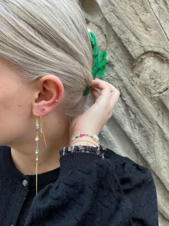STINE A Jewelry Tout Petit Ile De L'Amour ørering 1254-02 | Øreringe | Forgyldte Sølvsmykker