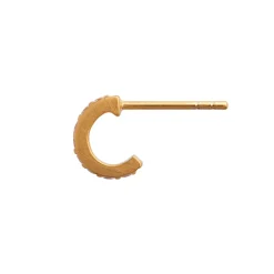 STINE A Jewelry Tres Petit Creol ørering 1244-02 | Øreringe | Forgyldte Sølvsmykker