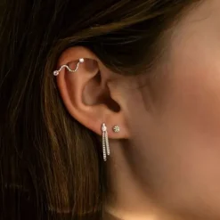 STINE A Jewelry Trés Petit Etoile ørering 1190-00 | Øreringe | Sølvsmykker