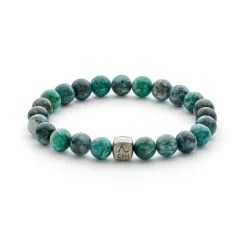 Alexander Lynggaard smykker Alexander Lynggaard ColorUp Dioptase 8mm C01040| Herresmykker|Armbånd