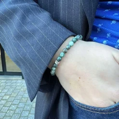 Alexander Lynggaard smykker Alexander Lynggaard ColorUp Dioptase 6mm C01030| Herresmykker|Armbånd