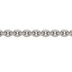 BNH Halskæde 14 kt. Hvidguld Rund Anker 40-42 cm| Guldsmykker|Halskæder