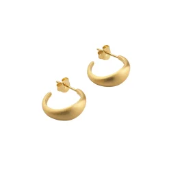 byBiehl smykker ByBiehl Ocean Flow Hoops Small øreringe 4-4201-GP| Sølvsmykker|Øreringe