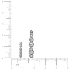 byBiehl smykker ByBiehl Pebbles Hoops Small øreringe 4-3805A-R| Sølvsmykker|Øreringe