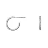 byBiehl smykker ByBiehl Sparkle Hoops Mini øreringe 4-029A-R| Sølvsmykker|Øreringe