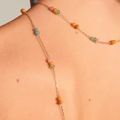 Dulong smykker Dulong Piccolo Melrose halskæde PIC5-A1134-74| Guldsmykker|Halskæder