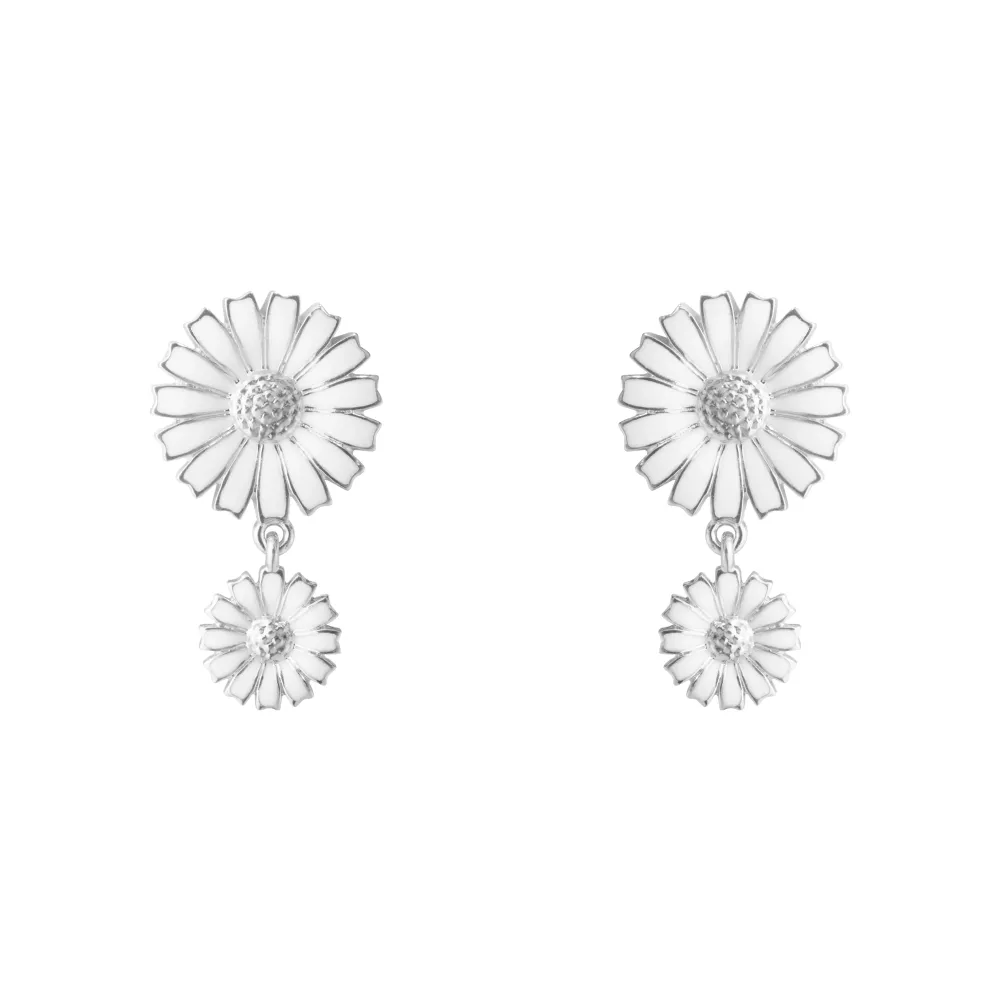 Georg Jensen Daisy øreringe 20001542| Øreringe|Sølvsmykker