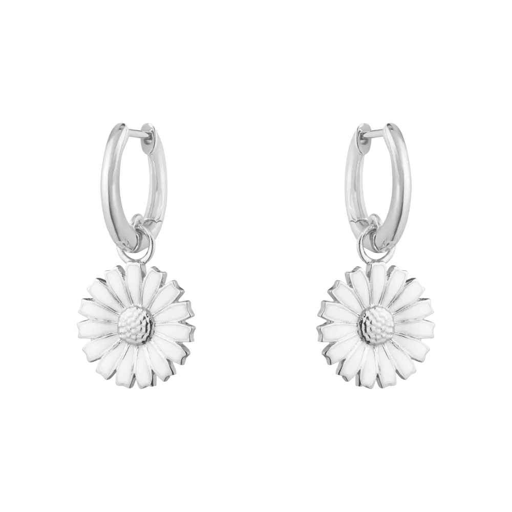 Georg Jensen Daisy øreringe 20001541| Øreringe|Sølvsmykker