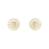 Georg Jensen Daisy øreringe 20001726| Forgyldte Sølvsmykker|Øreringe