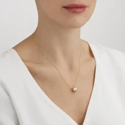 Georg Jensen Fusion halskæde 10016421| Guldsmykker|Halskæder