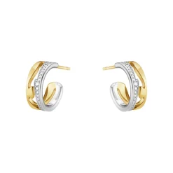 Georg Jensen Fusion øreringe 20001099| Guldsmykker|Øreringe