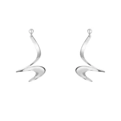 Georg Jensen Möbius øreringe 10009341| Øreringe|Sølvsmykker