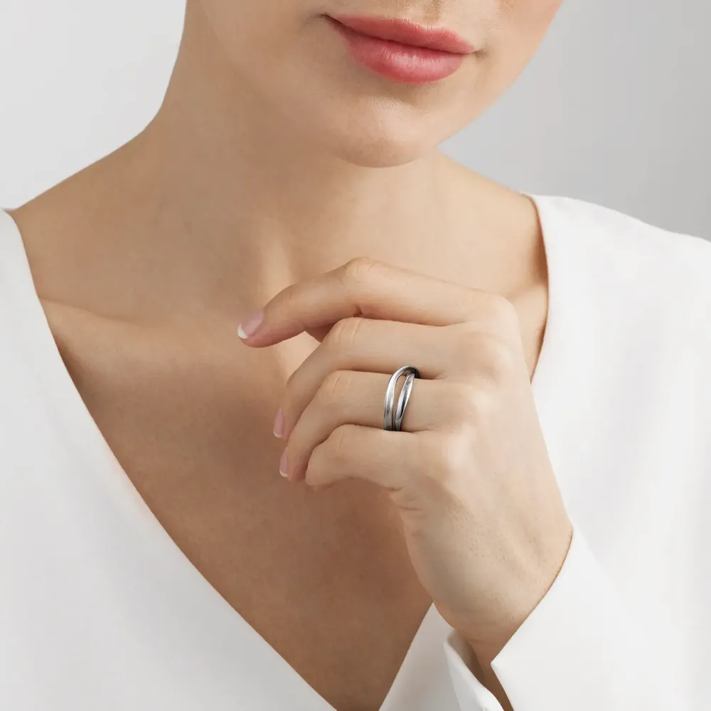 Georg Jensen Möbius ring 20000309| Ringe|Sølvsmykker