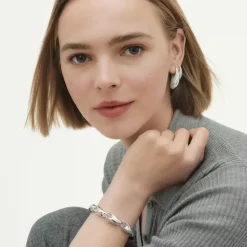 Georg Jensen Reflect ørering 20001659| Sølvsmykker|Øreringe