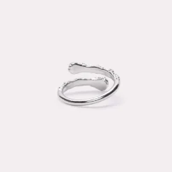 IX Studios smykker IX Studios Crunchy White Nature ring DMN0315RHWH| Ringe|Sølvsmykker