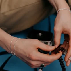 IX Studios smykker IX Studios Curb armbånd DMVGD110RH| Herresmykker|Armbånd