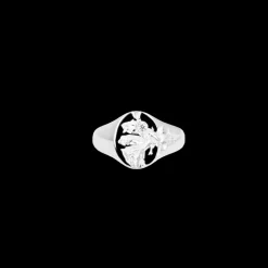 IX Studios smykker IX Studios Mini Oval Nature Signet ring DMN0299SLWH| Herresmykker|Ringe