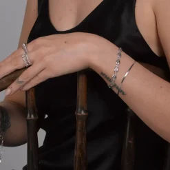 Izabel Camille smykker Izabel Camille Sage armbånd A3155SWS| Sølvsmykker|Armbånd