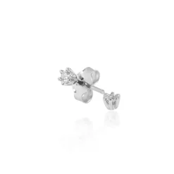 Jan Jørgensen smykker Jan Jørgensen Brillanz diamant øreringe hvidguld 0,10 ct| Guldsmykker|Øreringe