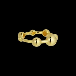 Jane Kønig smykker Jane Kønig Big Atomic ring BAR-SS24-G| Forgyldte Sølvsmykker|Ringe