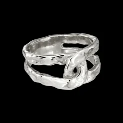 Jane Kønig smykker Jane Kønig Space Twist ring STR-AW23-S| Ringe|Sølvsmykker