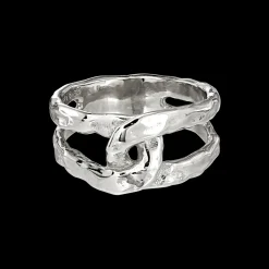 Jane Kønig smykker Jane Kønig Space Twist ring STR-AW23-S| Ringe|Sølvsmykker