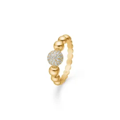Mads Z smykker Mads Z Big Diamond Ball ring 1541078| Guldsmykker|Ringe