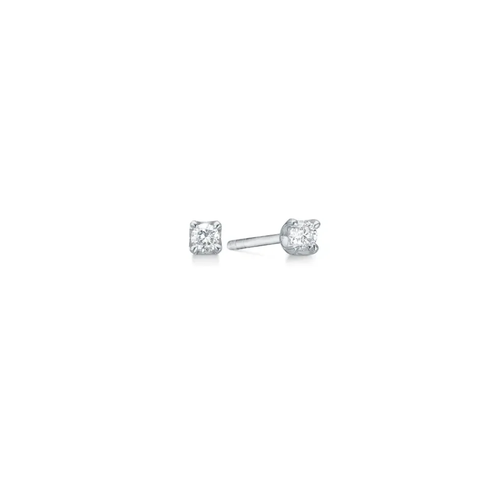 Mads Z smykker Mads Z Crown øreringe 0,18ct 1611618| Guldsmykker|Øreringe