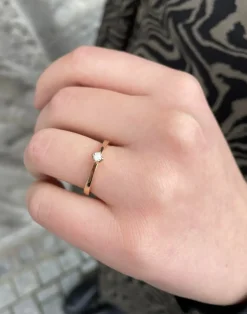 Mads Z smykker Mads Z Crown ring 0,09ct 1541609| Guldsmykker|Ringe