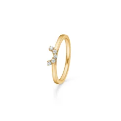 Mads Z smykker Mads Z Crown Tiara ring 1541920| Guldsmykker|Ringe