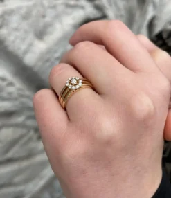 Mads Z smykker Mads Z Crown Tiara ring 1541920| Guldsmykker|Ringe