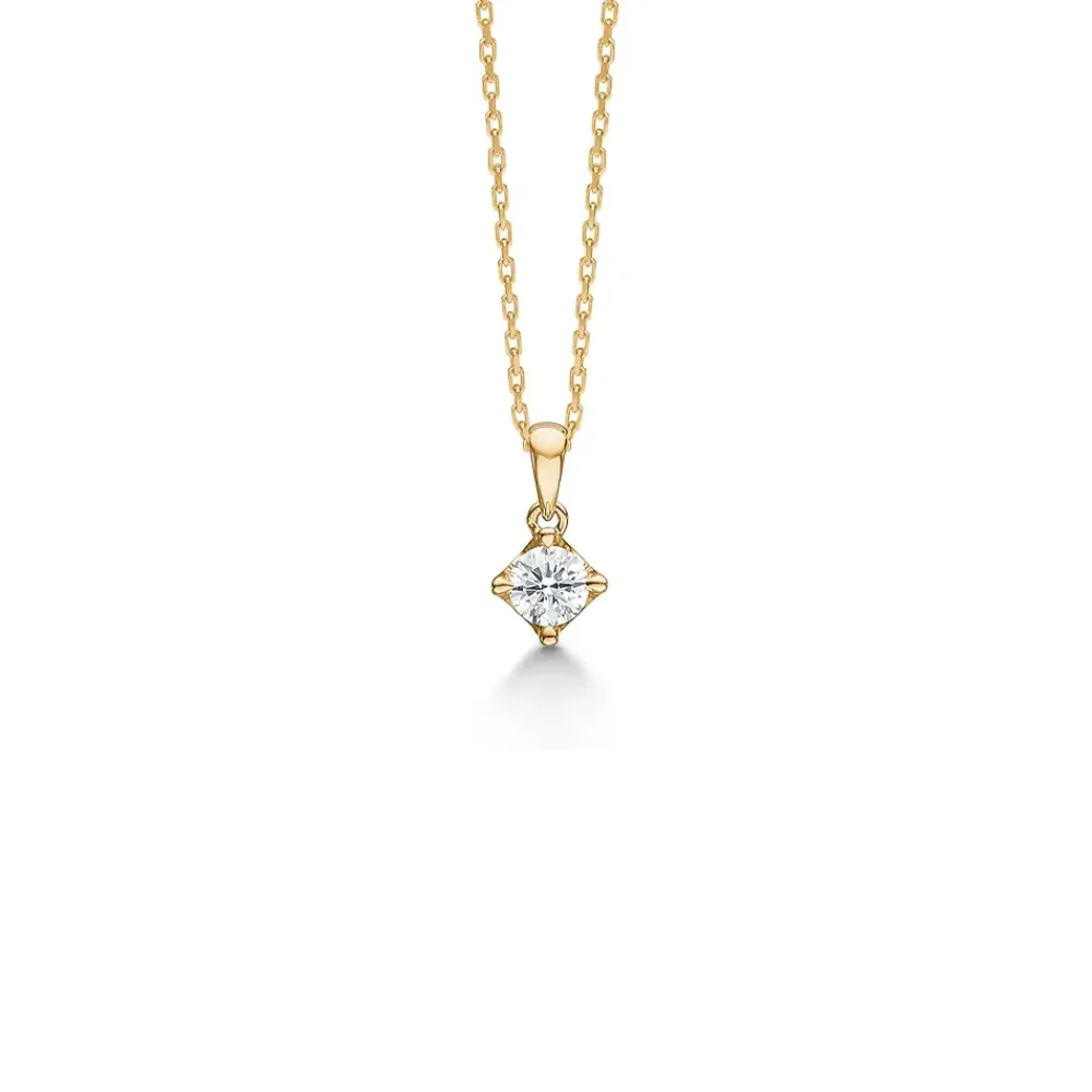 Mads Z smykker Mads Z Crown vedhæng 0,24ct 1531624| Guldsmykker|Vedhæng