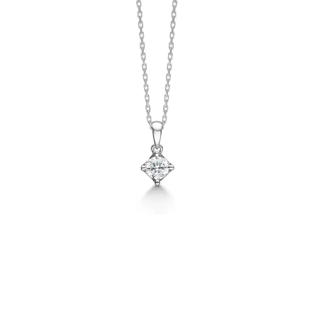 Mads Z smykker Mads Z Crown vedhæng 0,16ct 1631624| Guldsmykker|Vedhæng