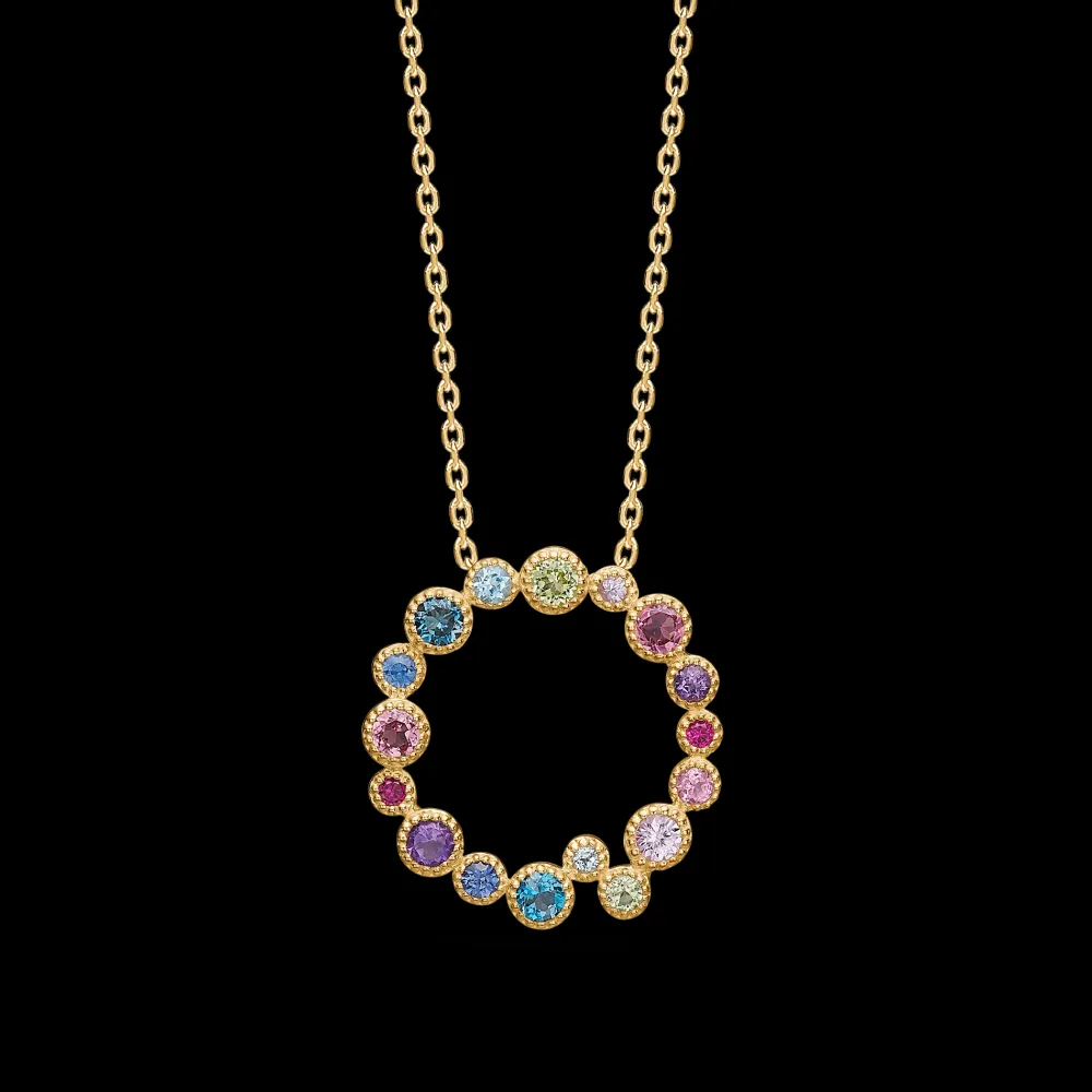 Mads Z smykker Mads Z Luxury Rainbow Petite vedhæng 1534066| Guldsmykker|Vedhæng