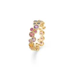 Mads Z smykker Mads Z Luxury Rainbow ring 1544062| Guldsmykker|Ringe