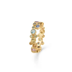 Mads Z smykker Mads Z Luxury Rainbow ring 1544062| Guldsmykker|Ringe