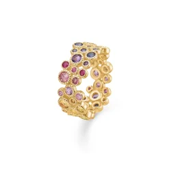 Mads Z smykker Mads Z Luxury Rainbow ring 1544063| Guldsmykker|Ringe