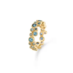 Mads Z smykker Mads Z Luxury Rainbow ring 1544064| Guldsmykker|Ringe