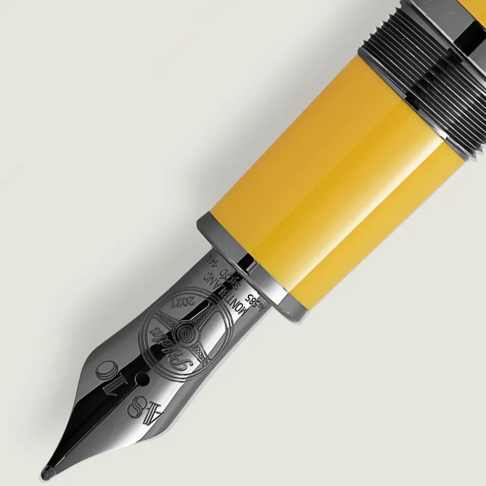 Mont Blanc Great Characters Enzo Ferrari Giallo Modena Special Edition fyldepen 130661| Skriveredskaber|Fyldepenne