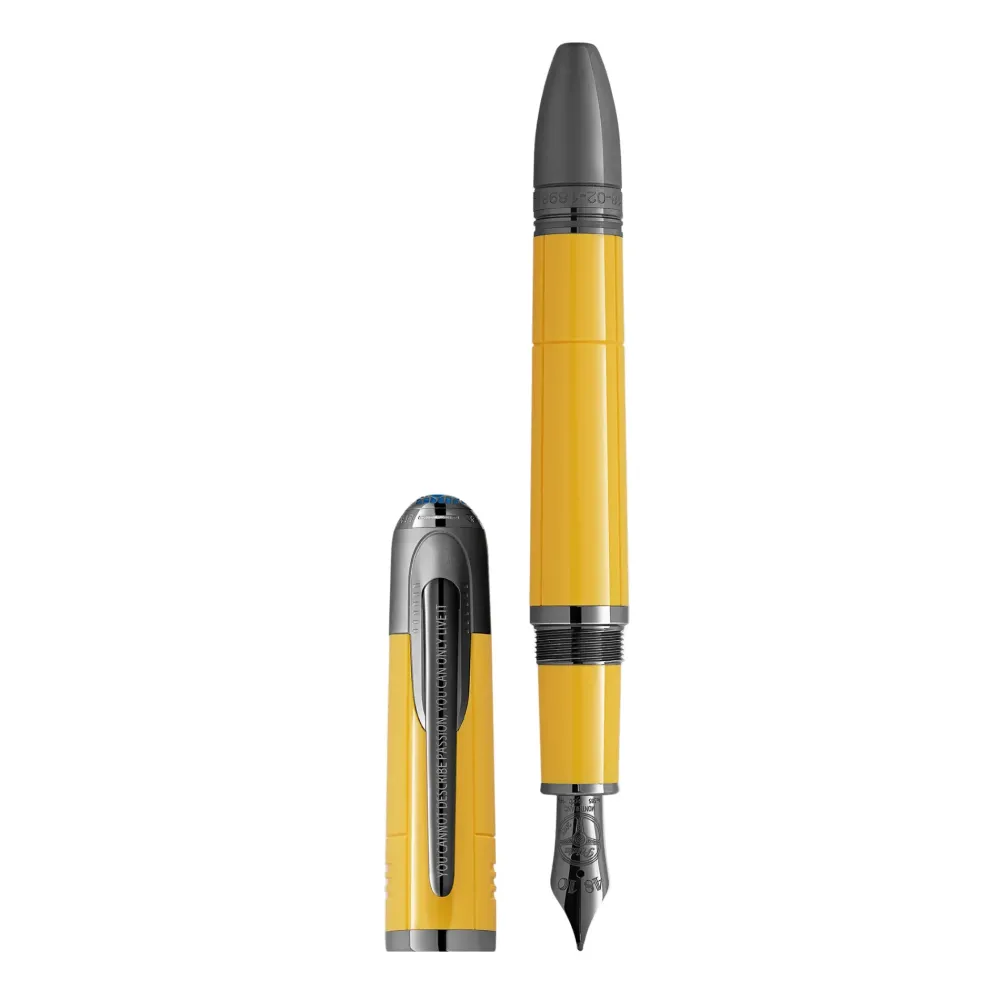 Mont Blanc Great Characters Enzo Ferrari Giallo Modena Special Edition fyldepen 130661| Skriveredskaber|Fyldepenne