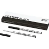 Mont Blanc Mystery Black M refill Ballpoint pen 128211| Skriveredskaber