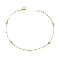 Nuran smykker Nuran armbånd B1002 0125| Guldsmykker|Armbånd