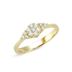 Nuran smykker Nuran Lilja ring A3040 030| Guldsmykker|Ringe