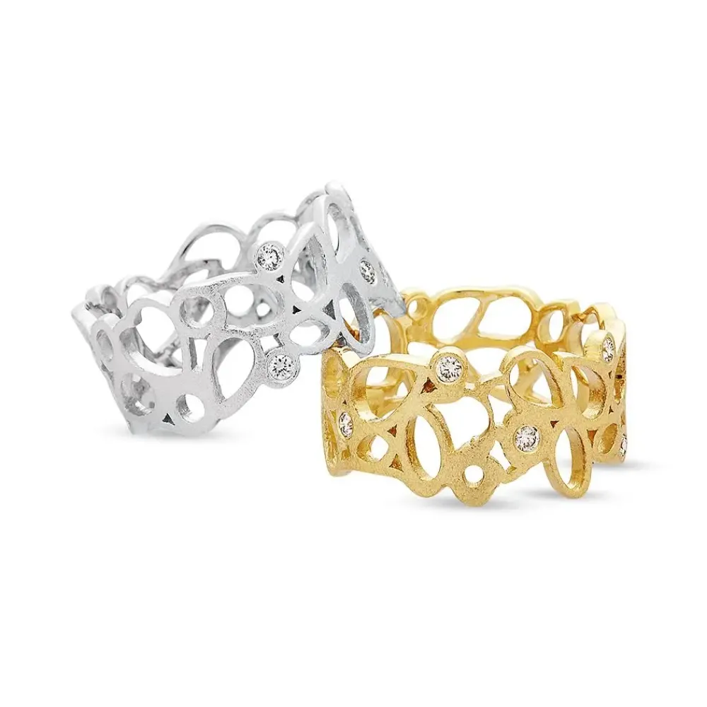 Nuran smykker Nuran ring R2930 010H| Guldsmykker|Ringe