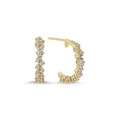 Nuran smykker Nuran Twinkle øreringe 0,75ct Ø2123 075| Guldsmykker|Øreringe
