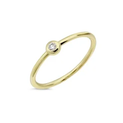 Nuran smykker Nuran Zoe ring 0,03ct R2314 003| Guldsmykker|Ringe