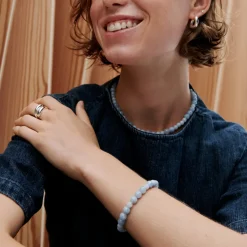 Pernille Corydon smykker Pernille Corydon Blue Sky armbånd B-321-S| Sølvsmykker|Armbånd