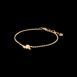 Pernille Corydon smykker Pernille Corydon Clover armbånd B-320-GP| Forgyldte Sølvsmykker|Armbånd